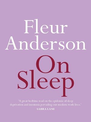 cover image of On Sleep